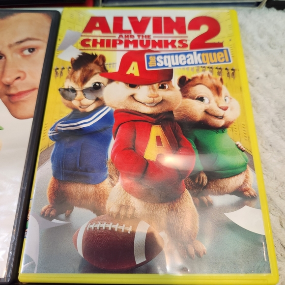 Alvin and The Chipmunks 4 DVD Bundle Squeakquel, Roadchip, Chipwrecked - Picture 4 of 8